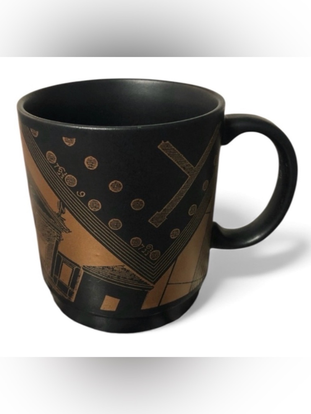 Andrea Palladio Black Bronze 16th Century Italian Architect Coffee Tea Mug